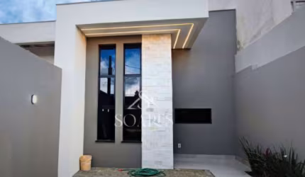 Casa para Venda em Londrina, Gleba Simon Frazer, 3 dormitórios, 1 suíte, 2 banheiros, 2 vagas