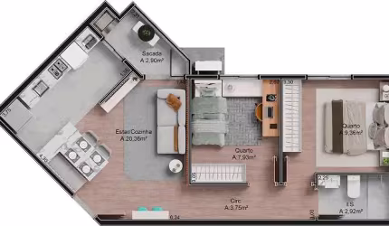Apartamento em Vila Emilia - Maringá PR