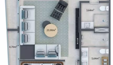 Apartamento em Zona 1 - Maringá PR