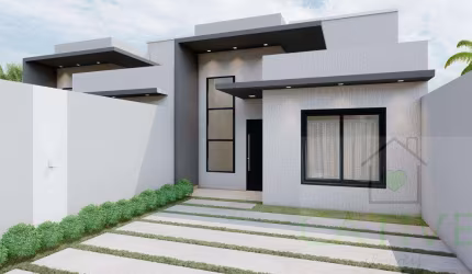 Casa para Venda em Cascavel, Jardim Veredas, 3 dormitórios, 1 suíte, 2 banheiros, 2 vagas