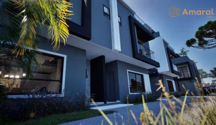 Sobrado com 3 dormitórios à venda, 125 m² por R$ 1.090.000,00 - Água Verde - Curitiba/PR