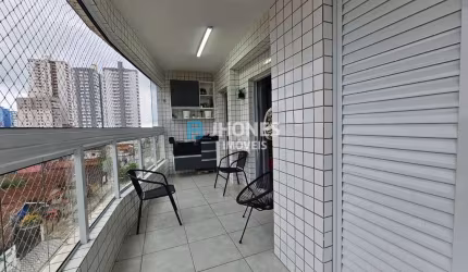 Apartamento com 2 quartos, Maracanã, Praia Grande - R$ 385 mil, Cod: BJ1977