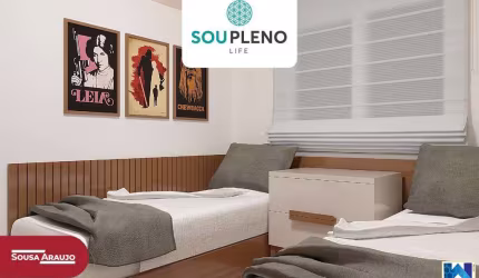 Pleno Life Mogi 2 dormitórios sendo 1 suite- Braz Cubas