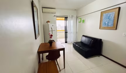 Vendo excelente Apartamento 1/4 (Flat) mobiliado.