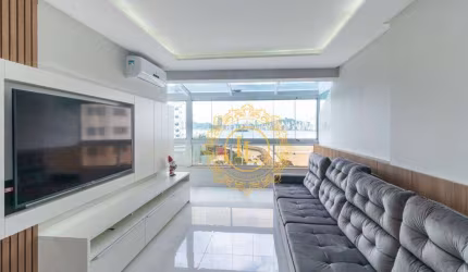 ALTO PADRÃO! Apartamento com belíssima VISTA do Mar e 4 Suítes à venda, 190 m², Bairro Pioneiros, do lado da Roda Gigante - Balneário Camboriú/SC