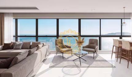 Apartamento com VISTA MAR e 4 Suítes à venda, Meia Praia - Itapema/SC