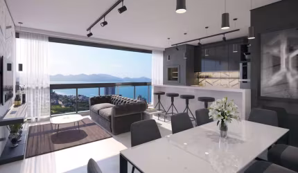 Apartamento com VISTA MAR e 3 Suítes à venda, 124 m², Perequê - Porto Belo/SC