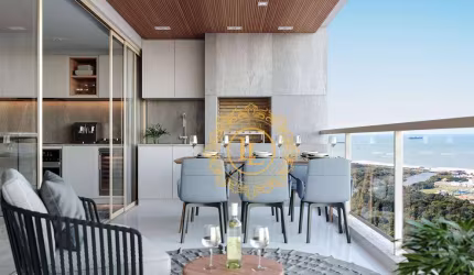 Apartamento com VISTA MAR e 3 dormitórios à venda, 110 m² na Praia Brava - Itajaí/SC