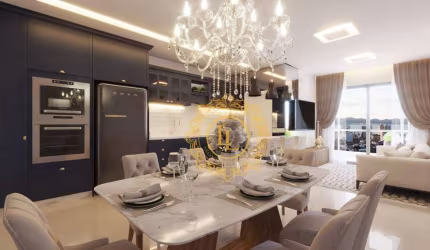 Apartamento com VISTA MAR e 3 Suítes à venda, 105 m² no Perequê - Porto Belo/SC