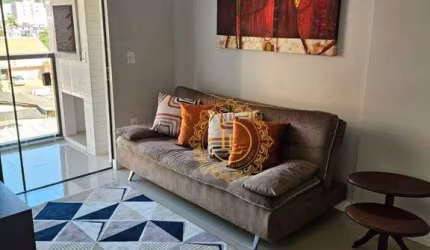 Apartamento diferenciado mobiliado 02 dormitórios 02 vagas sacada com churrasqueira e lazer