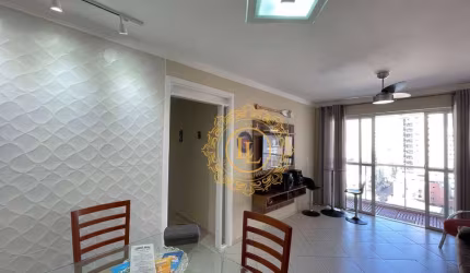 APARTAMENTO NO CENTRO DE BALNEÁRIO CAMBORIÚ SC /  COM 02 DORMITÓRIOS, VAGA DE GARAGEM, MOBILIADO COM ACABAMENTO EM GESSO,