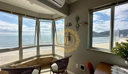 APARTAMENTO FRENTE MAR EM BALNEÁRIO CAMBORIÚ -SC ÁREA NOBRE DA CIDADE, UNIDADE COM 2 QUARTOS SENDO 1 SUÍTE 1 VAGA PRIVATIVA, MOBILIADO E EQUIPADO.