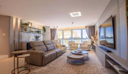 Belíssimo Apartamento com VISTA MAR e 3 suítes à venda, 165 m², próximo a Roda Gigante no Pioneiros - Balneário Camboriú/SC
