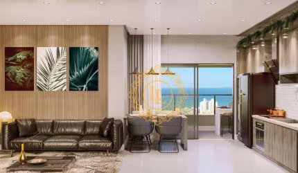 Apartamento com VISTA MAR e 2 dormitórios à venda, 69 m² em Itapema/SC