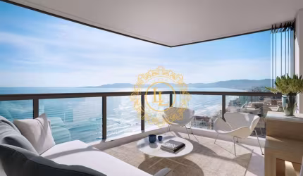 ALTO PADRÃO! Apartamento com VISTA MAR e 4 Suítes à venda, 198 m² em Meia Praia - Itapema/SC