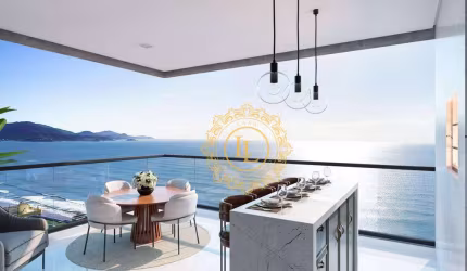 ALTO PADRÃO! Apartamento com VISTA MAR e 4 Suítes à venda, 202 m² em Meia Praia - Itapema/SC