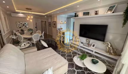 Apartamento finamente mobiliado com 3 Suítes à venda, 126 m² em Meia Praia - Itapema/SC