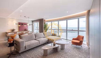 Cobertura Duplex Mobiliada FRENTE MAR com 3 Suítes à venda, 328 m², bairro Fazenda - Itajaí/SC