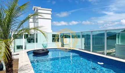 Cobertura Duplex no Brava Beach com VISTA MAR e 3 Suítes à venda, na Praia Brava em Itajaí/SC