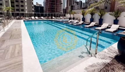 Apartamento mobiliado e decorado, 4 suítes 2 vagas, com lavabo e área de lazer completo em Balneário Camboriú SC
