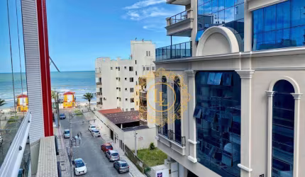 Apartamento quadra mar em Itapema - 3 suítes 2 vagas, vista mar, mobiliado e decorado.