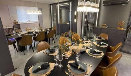 Cobertura Mobiliada, decorada, com excelente localização,  4 suítes 2 vagas de garagem, lazer completo em Balneário Camboriú -SC .