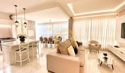 APARTAMENTO QUADRA MAR EM ITAPEMA MEIA PRAIA COM 3 SUÍTES FINAMENTE DECORADO E MOBILIADO