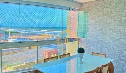 Apartamento com vista mar em Navegantes  03 dormitórios 01 suíte 02 vagas com churrasqueira carvão