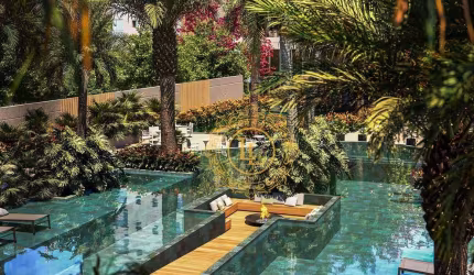 HOME CLUB, com serviços, áreas de lazer e facilidades. Todas, enquadradas no cenário da natureza, da cidade e do mar.