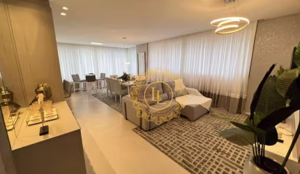 Apartamento finamente mobiliado com 4 dormitórios à venda, 134 m² - Meia Praia - Itapema/SC