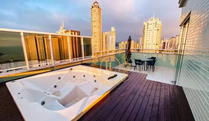 Cobertura Duplex mobiliada com 4 suítes à venda, 240 m² - Centro - Balneário Camboriú/SC