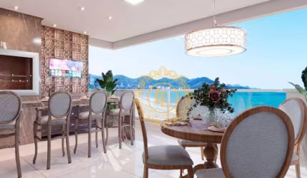 ALTO PADRÃO Apartamento com VISTA MAR e 4 Suítes à venda, 184 m² em Meia Praia - Itapema/SC