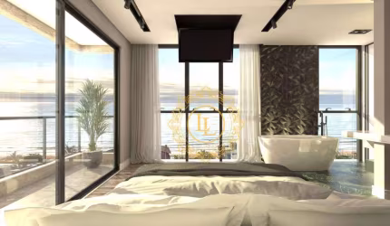 Apartamento com vista mar e 2 suítes à venda, Praia Brava - Itajaí/SC