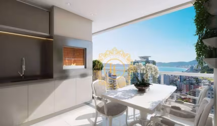 Apartamento com vista mar e 3 suítes à venda, Centro - Itapema/SC