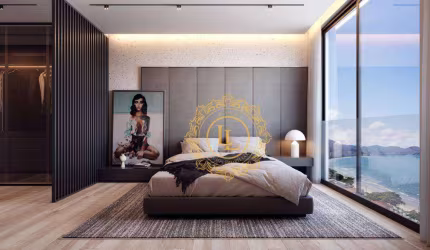 Apartamento com VISTA MAR e 3 suítes à venda, Perequê - Porto Belo/SC