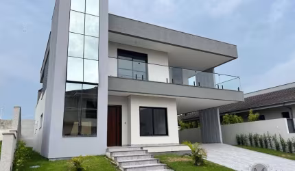 Casa em condomínio fechado com 4 quartos à venda na Estrada Dário Manoel Cardoso, Ingleses, Florianópolis por R$ 2.650.000