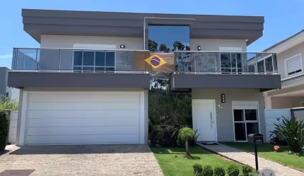 Casa em condomínio fechado com 4 quartos à venda na Estrada Manoel Leôncio de Souza Brito, Vargem Pequena, Florianópolis por R$ 2.650.000