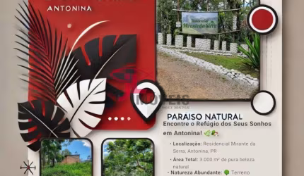 Terreno Rural de 3.000 m² em Antonina-PR – Ideal para Projetos Agropecuário