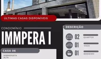 Casa em condomínio à Venda em Guilhermina, Praia Grande - SP