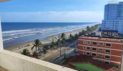 APARTAMENTO COM MARAVILHOSA PARA O MARA A VENDA EM MONGAGUA- SP