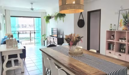 Apartamento no Guarujá, com 2 quartos, sendo 1 suíte, 100m², e com vista livre!