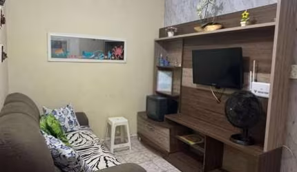 KITÃO, MOBILIADO, 37M² - CAIÇARA - PRAIA GRANDE/SP