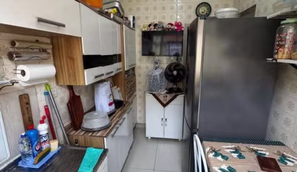 KITÃO, MOBILIADO, 37M² - CAIÇARA - PRAIA GRANDE/SP
