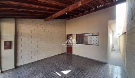 Casa com 2 dormitórios para alugar, 60 m² por R$ 1.270,15/mês - Parque São Sebastião - Ribeirão Preto/SP