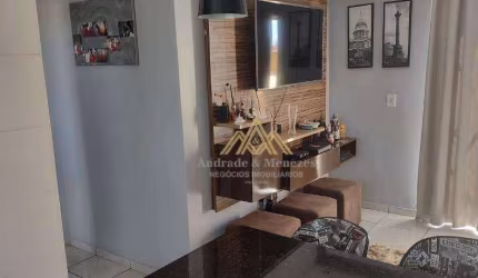 Apartamento com 2 dormitórios à venda, 47 m² por R$ 165.000,00 - Ipiranga - Ribeirão Preto/SP