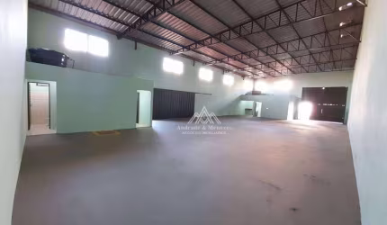 Galpão para alugar, 329 m² por R$ 6.688,14/mês - Distrito Empresarial - Ribeirão Preto/SP