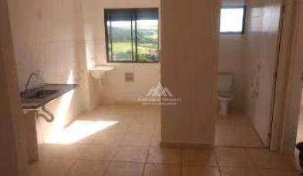 Apartamento com 2 dormitórios para alugar, 46 m² por R$ 1.050/mês - Jardim Santa Cecilia - Bonfim Paulista - Ribeirão Preto/SP