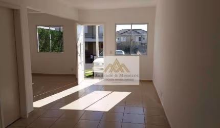 Sobrado com 4 dormitórios para alugar, 108 m² por R$ 4.626,51/mês - Condomínio Evidence Resort - Ribeirão Preto/SP