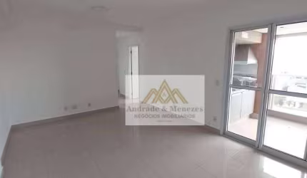 Apartamento com 3 dormitórios para alugar, 90 m² por R$ 5.245,87/mês - Quinta da Primavera - Ribeirão Preto/SP