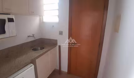 Kitnet com 1 dormitório para alugar, 20 m² por R$ 1.045,89/mês - Centro - Ribeirão Preto/SP